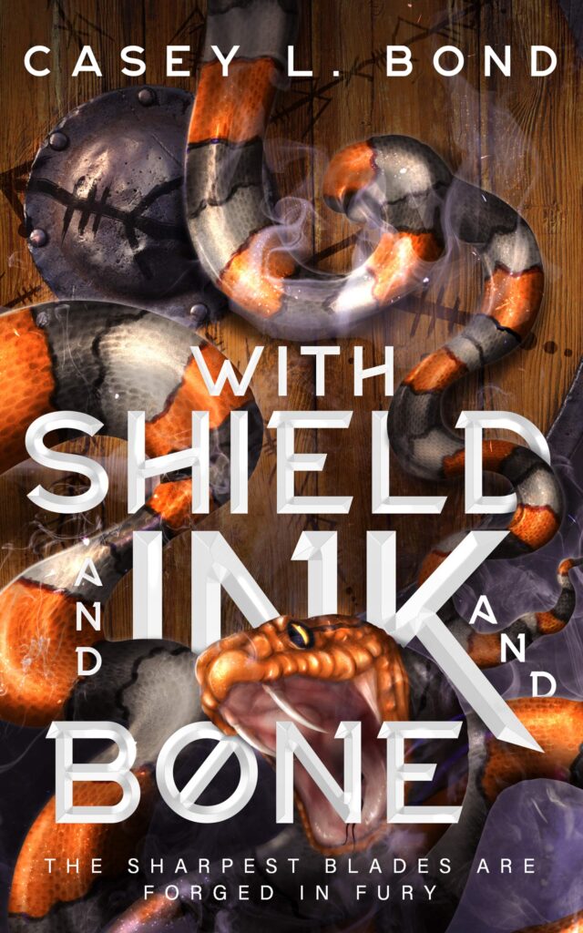 TBR With Shield and Ink and Bone by Casey L. Bond